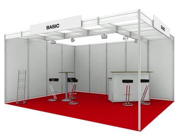 System-Messestand Basic