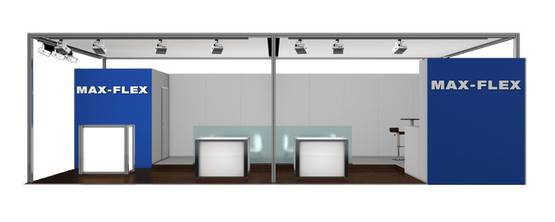 System-Messestand Maxflex