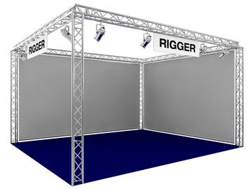 System-Messestand Rigger